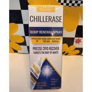 Timilk Chillerase Bump Renewal Spray Cryotherapy Wart Skin Tag Remover 60mL 2oz